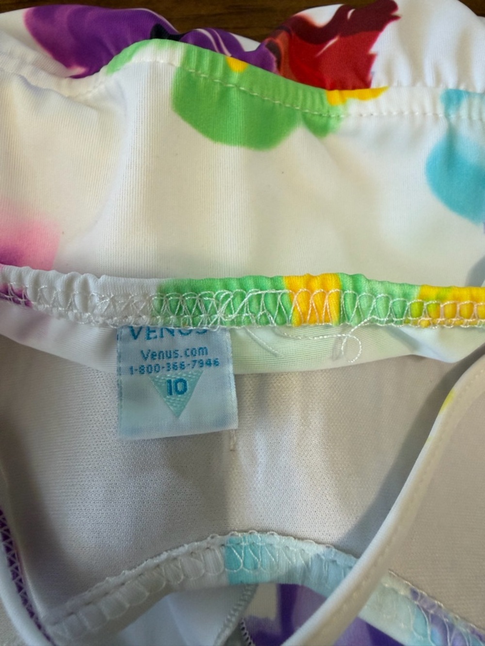 VENUS Tankini halter swim top and bottoms size 10 - Picture 5 of 8